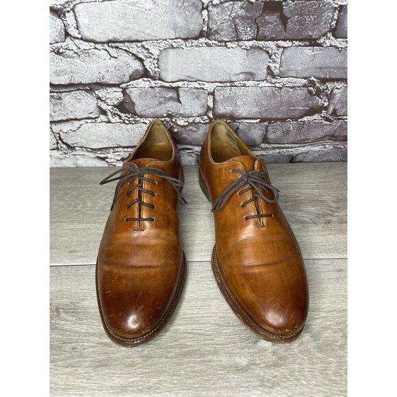 Cole Haan AMERICAN CLASSICS Mahogany Brown Leather Oxfords Dress Shoes Men 8.5D main image 10